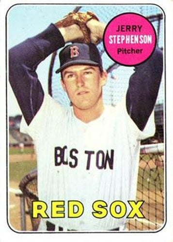 #172 Jerry Stephenson - Boston Red Sox - 1969 Topps Baseball