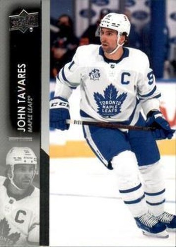 #172 John Tavares - Toronto Maple Leafs - 2021-22 Upper Deck Hockey