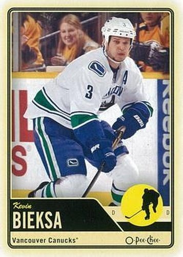 #172 Kevin Bieksa - Vancouver Canucks - 2012-13 O-Pee-Chee Hockey