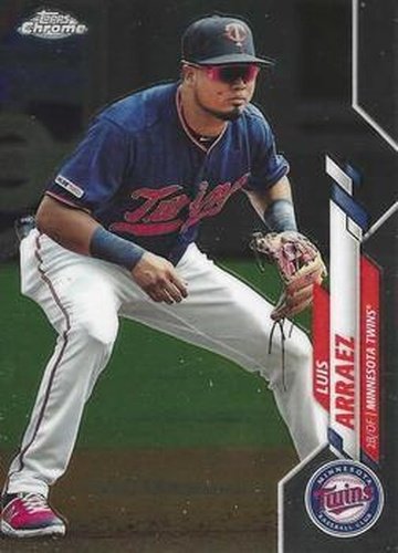 #172 Luis Arraez - Minnesota Twins - 2020 Topps Chrome Baseball