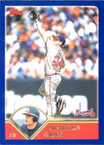 #172 Marcus Giles - Atlanta Braves - 2003 Topps Baseball