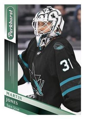 #172 Martin Jones - San Jose Sharks - 2019-20 Parkhurst Hockey