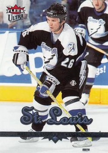 #172 Martin St. Louis - Tampa Bay Lightning - 2005-06 Ultra Hockey