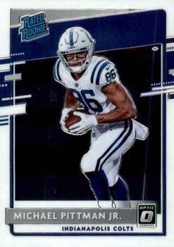#172 Michael Pittman Jr. - Indianapolis Colts - 2020 Donruss Optic Football