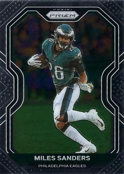 #172 Miles Sanders - Philadelphia Eagles - 2020 Panini Prizm Football