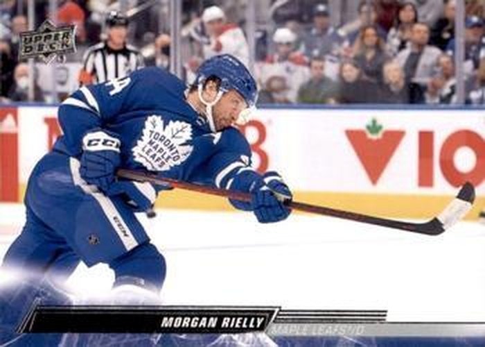 #172 Morgan Rielly - Toronto Maple Leafs - 2022-23 Upper Deck Hockey