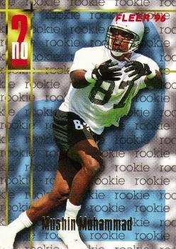 #172 Muhsin Muhammad - Carolina Panthers - 1996 Fleer Football