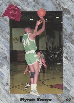 #172 Myron Brown - Minnesota Timberwolves - 1991 Classic Four Sport