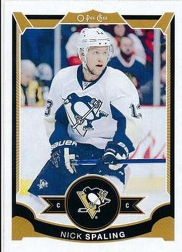 #172 Nick Spaling - Pittsburgh Penguins - 2015-16 O-Pee-Chee Hockey
