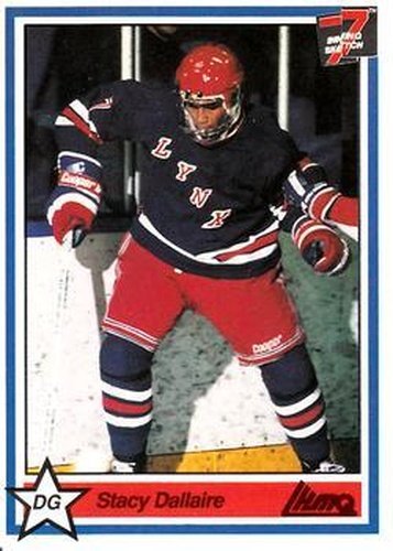 #172 Stacy Dallaire - St-Jean Lynx - 1990-91 7th Inning Sketch QMJHL Hockey