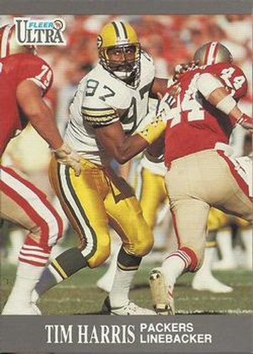 #172 Tim Harris - Green Bay Packers - 1991 Ultra Football