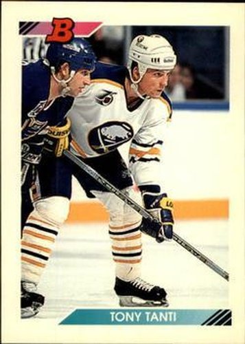 #172 Tony Tanti - Buffalo Sabres - 1992-93 Bowman Hockey