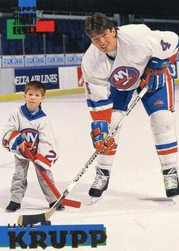 #172 Uwe Krupp - New York Islanders - 1994-95 Stadium Club Hockey