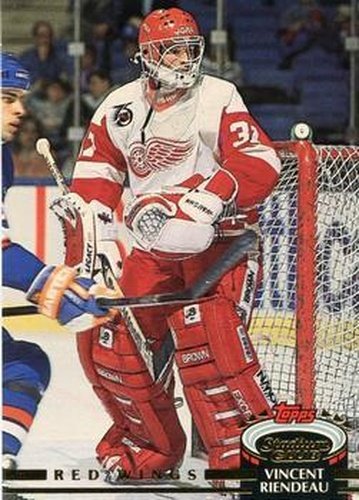#172 Vincent Riendeau - Detroit Red Wings - 1992-93 Stadium Club Hockey
