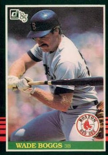 #172 Wade Boggs - Boston Red Sox - 1985 Donruss Baseball