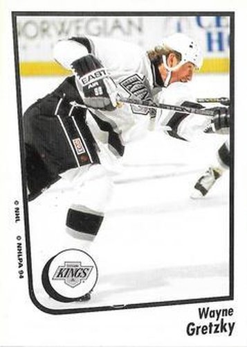 #172 Wayne Gretzky - Los Angeles Kings - 1994-95 Panini Hockey Stickers
