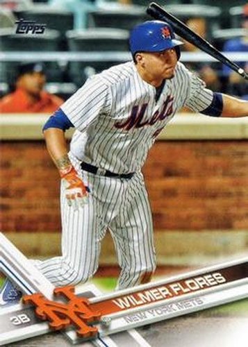 #172 Wilmer Flores - New York Mets - 2017 Topps Baseball