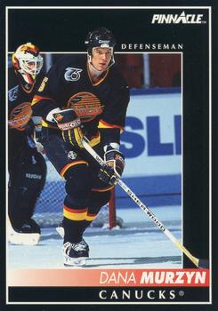 #172 Dana Murzyn - Vancouver Canucks - 1992-93 Pinnacle Canadian Hockey
