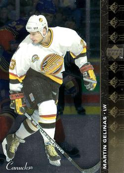 #SP-172 Martin Gelinas - Vancouver Canucks - 1994-95 Upper Deck Hockey - SP