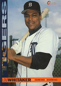 #172 Lou Whitaker - Detroit Tigers - 1994 O-Pee-Chee Baseball
