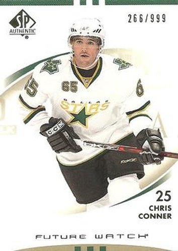 #172 Chris Conner - Dallas Stars - 2007-08 SP Authentic Hockey