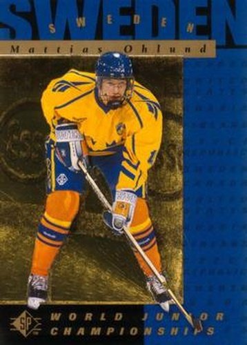 #172 Mattias Ohlund - Sweden - 1994-95 SP Hockey