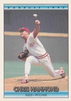 #172 Chris Hammond - Cincinnati Reds - 1992 Donruss Baseball