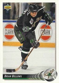 #172 Brian Bellows - Minnesota North Stars - 1992-93 Upper Deck Hockey