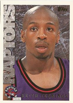 #172 Keith Jennings - Toronto Raptors - 1995-96 Topps Basketball