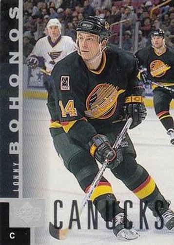 #172 Lonny Bohonos - Vancouver Canucks - 1997-98 Upper Deck Hockey