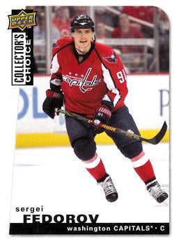 #172 Sergei Fedorov - Washington Capitals - 2008-09 Collector's Choice Hockey