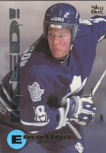 #172 Kenny Jonsson - Toronto Maple Leafs - 1995-96 SkyBox E-Motion Hockey