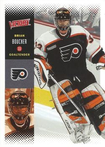 #172 Brian Boucher - Philadelphia Flyers - 2000-01 Upper Deck Victory Hockey