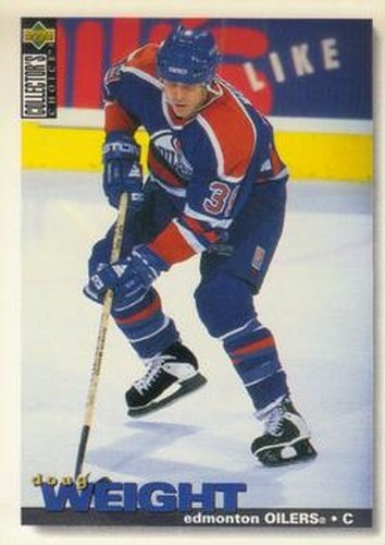 #172 Doug Weight - Edmonton Oilers - 1995-96 Collector's Choice Hockey