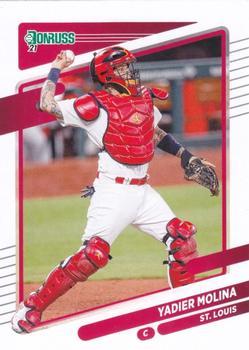 #172 Yadier Molina - St. Louis Cardinals - 2021 Donruss Baseball