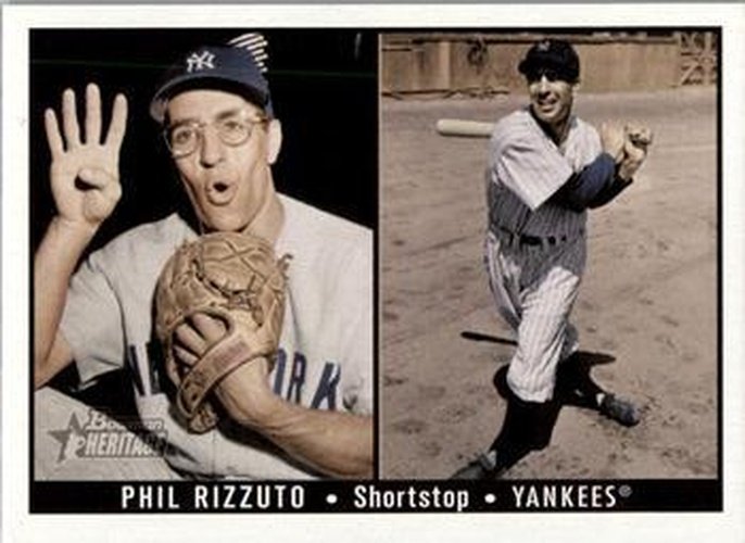 #172b Phil Rizzuto - New York Yankees - 2003 Bowman Heritage Baseball