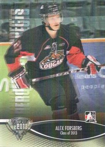 #173 Alex Forsberg - Prince George Cougars - 2012-13 In The Game Heroes and Prospects Hockey