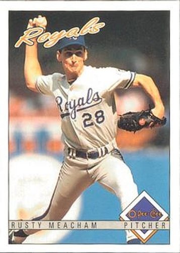 #173 Rusty Meacham - Kansas City Royals - 1993 O-Pee-Chee Baseball