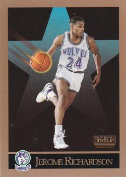 #173 Jerome Richardson - Minnesota Timberwolves - 1990-91 SkyBox Basketball