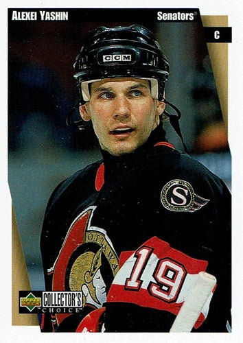 #173 Alexei Yashin - Ottawa Senators - 1997-98 Collector's Choice Hockey