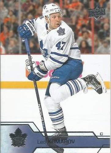 #173 Leo Komarov - Toronto Maple Leafs - 2016-17 Upper Deck Hockey