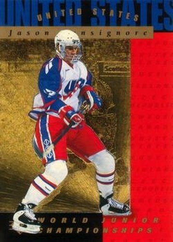 #173 Jason Bonsignore - USA - 1994-95 SP Hockey