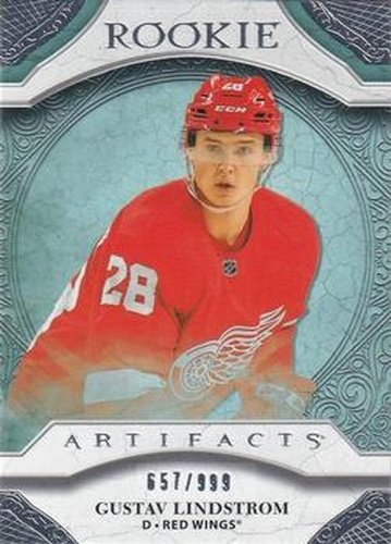 #173 Gustav Lindstrom - Detroit Red Wings - 2020-21 Upper Deck Artifacts Hockey