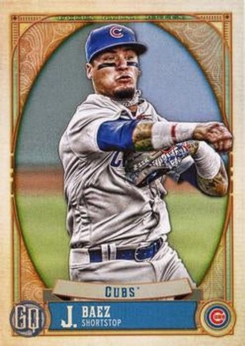 #173 Javier Baez - Chicago Cubs - 2021 Topps Gypsy Queen Baseball
