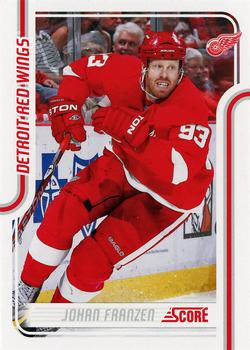 #173 Johan Franzen - Detroit Red Wings - 2011-12 Score Hockey