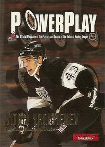 #173 Vitali Yachmenev - Los Angeles Kings - 1996-97 SkyBox Impact Hockey