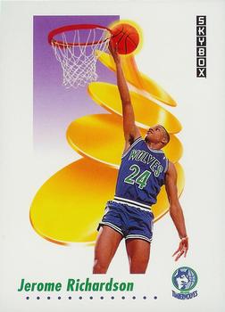 #173 Pooh Richardson - Minnesota Timberwolves - 1991-92 SkyBox Basketball