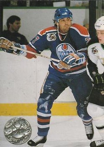 #173 Scott Mellanby - Edmonton Oilers - 1991-92 Pro Set Platinum Hockey