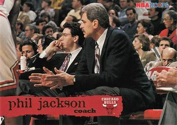 #173 Phil Jackson - Chicago Bulls - 1995-96 Hoops Basketball