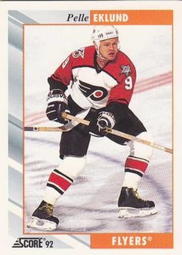 #173 Pelle Eklund - Philadelphia Flyers - 1992-93 Score USA Hockey